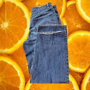 Vintage VTG Plugg Distressed Blue Jeans‎ Size 36x32